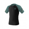Dynafit ALPINE PRO M S/S TEE black out atlantic L; Modrá triko