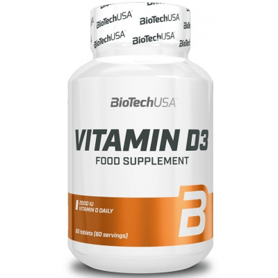 Biotech USA BiotechUSA Vitamin D3 60 tabliet