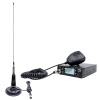 Balík rádiovej stanice CB PNI Escort HP 9700 USB a anténa CB PNI LED 2000 s magnetickou základňou, napájanie 12V / 24V, zástrčka zapaľovača cigariet súčasťou balenia, ASQ 5 úrovní