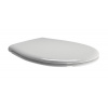 GSI CLASSIC WC sedátko, Soft Close, Quick Release, biela/zlato MSO87CN11