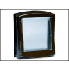 Dvierka PetSafe plastové s transparentným flapom hnedá, výrez 18,5x15,8cm