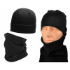 Set Cap, Chimney (Golf) 4f H4Z22 CAF009/BANU002 Veľkosť l/xl čierna (4f Set Pánsky zimný klobúk Merino Wool Chimney)
