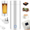 TURISTICKÁ MINI RÝCHLOVARNÁ KANVICA TERMOS 380 ml 220 V 300 W