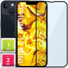 TVRDENÉ SKLO PRE APPLE IPHONE 13 MINI PLNÉ NA CELÝ DISPLEJ SKLO