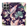 Flip pouzdro iSaprio - Xiaomi 14T Pro - Flower Pattern 08 s kapsičkami na karty (Flipové knížkové pouzdro, obal, kryt iSaprio s přihrádkami na karty a motivem)