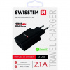 Swissten Síťový Adaptér Smart Ic 2X Usb 2,1A Power Černý 22033000