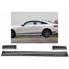 KITT Side Decals Sticker Vinyl Matte Black suitable for MERCEDES Benz C238 Coupe W212 W213 E200 E300 E350 E46 E63 C207 A207