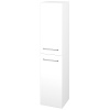 Dreja Vysoká skriňa s košom na bielizeň DOS SVD2K 35 - N01 Biela lesk / Úchytka T04 / M01 Biela mat / Levé