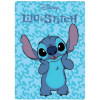 FARO Fleece deka Lilo and Stitch modrá