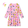 Dievčenské šaty - KUGO HC9319, svetlo ružová Farba: Ružová, Veľkosť: 128
