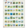 LARSEN Puzzle Zvieratá sveta (ZOO 3) 49 dielikov