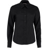 Kustom Kit Košile KK 702 Oxford, dlouhý rukáv, dámská COT43702X0022k-black Černá 6XL
