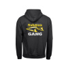 FISHMAX - Mikina Fishmax Gang Čierno Žltá veľ. 2XL