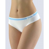 Dámská francouzská tanga GINA Bamboo 04030P bílá dunaj M/L
