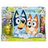 Bluey a Bingo figúrky psíkov 8 kusov + kufor
