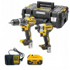 DeWALT DCK266P2T SET 18V 2x5Ah Vŕtačka DCD796 + SKRUTKOVAČ DCF887 NABÍJAČKA