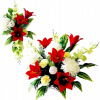 Ikebana - veniec na hrob - Set Tomb Set Monument Cemetery Flowers / 2in1 (Ikebana, veniec na hrob - Set Tomb Set Monument Cemetery Flowers / 2in1)