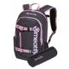 Batoh Meatfly Basejumper + PENÁL ZADARMO ružová/tmavo šedá 22 L