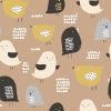 Obliečky Nordic Popcorn Baby Chick 80/90 cm posteľ 150 x 220 cm