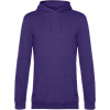 B&C | #Hoodie, Pánska mikina s kapucňou, fialová radiant, XL