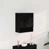 vidaXL Nástenná skriňa čierny dub 60x31x70 cm z inžinierskeho dreva - Čierna - 262789-279423