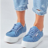 Superga 2790 Polydenim Blue Avio Dámska Obuv Veľkosť 5,5