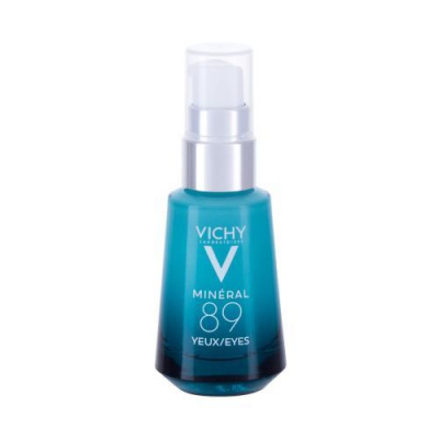 Vichy Minéral 89 Eyes posilňujúci hydratačný gél na okolie očí 15 ml pre ženy