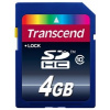 TRANSCEND SDHC karta 4GB Premium, Class 10 TS4GSDHC10