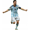 CUKROVÁ TLAČ jedlý obrázok na tortu Cukrová hmota Futbalista Lionel Messi FC Barcelo