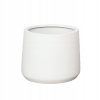 Kvetináč Patt, farba matná biela, viac veľkostí - PotteryPots PPE3026-35-MW