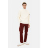 NOHAVICE CAMEL ACTIVE CHINO PANTS-SLIM FIT BRICK RED