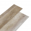 VidaXL samolepiace PVC 2 mm ošúchané drevo 5,02m²