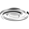 LED stropné svietidlo TRIO TR 641910205 CAYA 58 W 6800 lm 2300-3000-4000 K kefovaný hliník