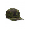 Pánska šiltovka Fox Fox Head Flexfit Hat Green Camo