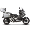 SHAD Kompletná sada hliníkových kufrov SHAD TERRA, 37 litrový vrchný kufor, 36/36 litrový bočné kufre, vrátane montážnej sady a platni SHAD HONDA X-ADV 750
