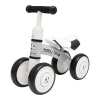 BABY MIX Detské odrážadlo Baby Bike Čierna biela football 45x19x40 biela