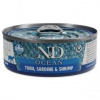 N&D Cat Ocean Adult Tuna & Sardine & Shrimps 70 g