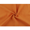 Mušelín / dvojitá gázovina Varianta: 3 oranžová, Balení: 1 m