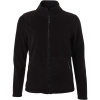 James & Nicholson Mikina JN 781 na zip, mikrofleecová, dámská COT02078100205-black 2XL Černá