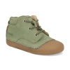 Barefoot dětské kotníkové boty Koel - Avery Leather Olive zelené