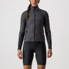 CASTELLI Cyklistická vetruodolná bunda - UNLIMITED W PUFFY - šedá