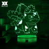 Nočná lampa 3D Pokémon Ivysaur Pokemon GO (Nočná lampa 3D Pokémon Ivysaur Pokemon GO)