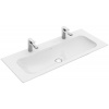 Villeroy & Boch Finion umývadlo 120x50 cm obdĺžnik umývadlo na nábytok biela 4164C1R1