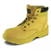 DEDRA-EXIM Safety shoes T5 nubuck S3 SRC BH9T5K topánky žltá