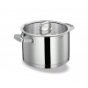 Hrnec SAN REMO se skleněnou poklicí, 24 cm - Küchenprofi (SAN REMO nerezový hrnec s poklicí, 24 cm - Küchenprofi)