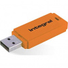 Integral 64GB USB2.0 DRIVE NEON ORANGE USB kľúč USB Typ-A 2.0 Oranžová (INFD64GBNEONOR)