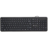 Powerton LIFE Slim, klávesnica, USB, CZ/SK, čierna WPK102B CZ/SK