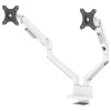 Neomounts DS70-250WH2 stolový držiak monitoru 43,2 cm (17) - 81,3 cm (32) sklápajúci, nakláňací, otočný, výškovo nastaviteľný; DS70-250WH2
