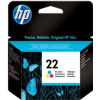 HP 22 farebná atramentová kazeta (C9352AE) Atramentová kazeta (farba Azúrová, purpurová, žltá) / Výťažnosť cca 165 strán