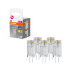 5x LED žiarovka G4 0,9W = 10W 100lm 2700K Warm 12V 320° BASE Osram